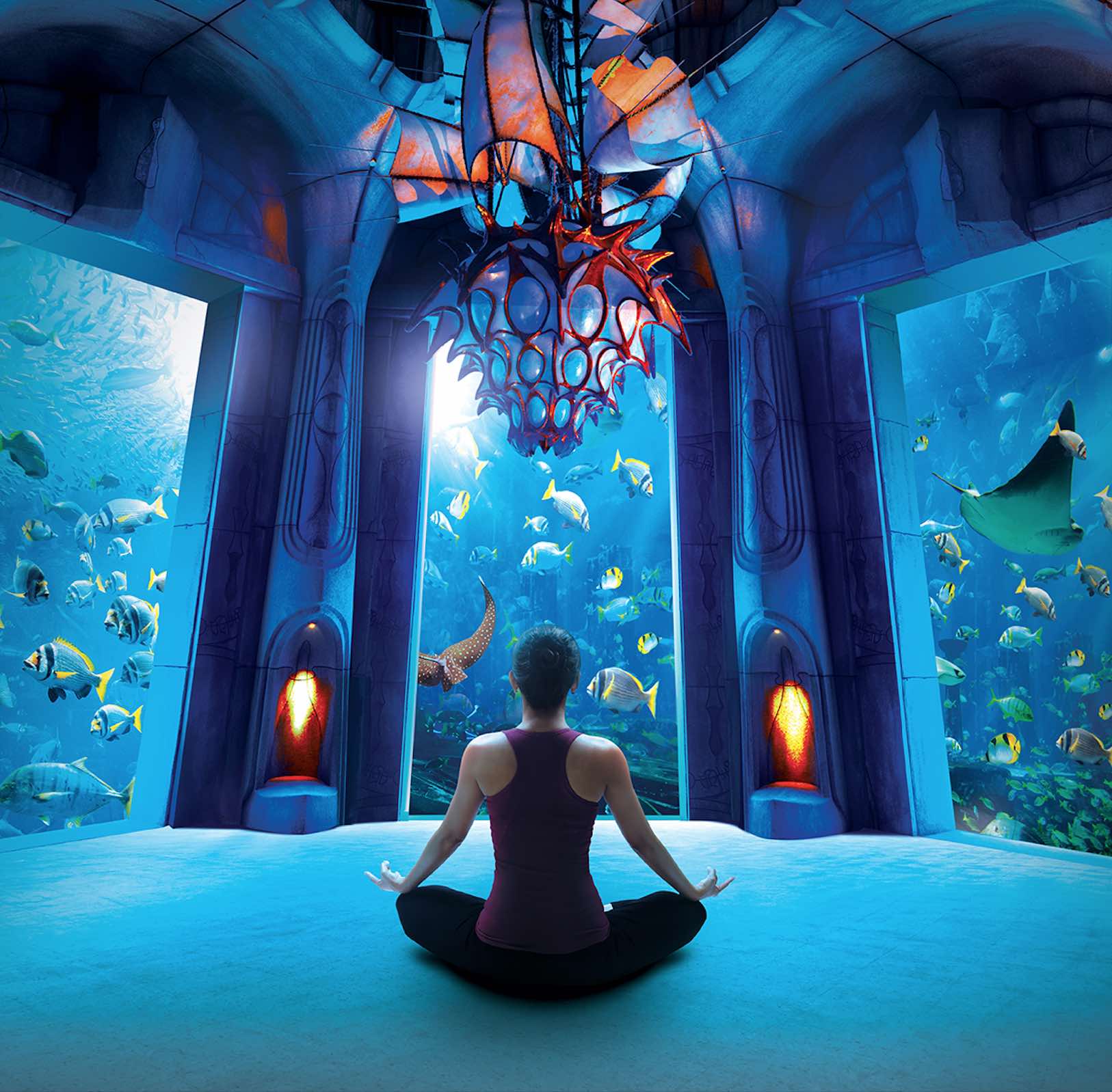 underwater pilates Dubai